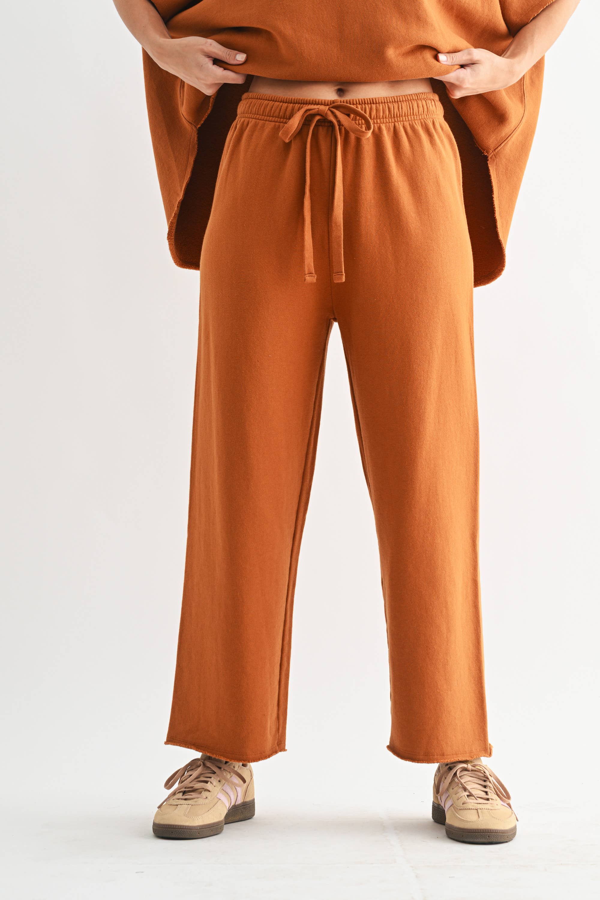 Cotton Wide Leg Pants-Bottoms-Krush Kandy, Women's Online Fashion Boutique Located in Phoenix, Arizona (Scottsdale Area)