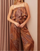 Mittoshop Paisley Patchwork Print Satin Ruffle Crop Cami-Tops-Krush Kandy, Women's Online Fashion Boutique Located in Phoenix, Arizona (Scottsdale Area)