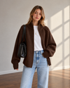 Elowen Zip Knit Cardigan