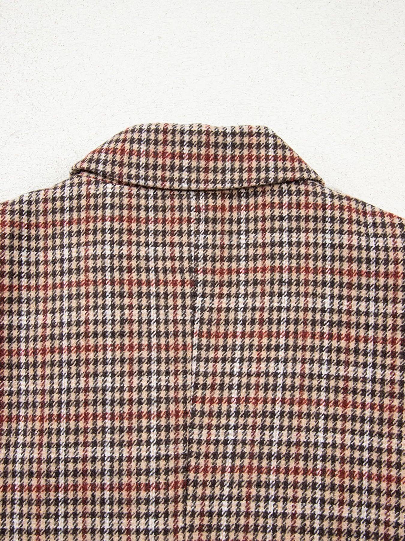 Houndstooth Lapel Collar Blazer-Blazers-Krush Kandy, Women's Online Fashion Boutique Located in Phoenix, Arizona (Scottsdale Area)