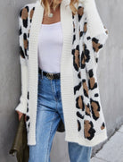 The Leo Luxe Leopard Pattern Open Cardigan-Cardigans-Krush Kandy, Women's Online Fashion Boutique Located in Phoenix, Arizona (Scottsdale Area)