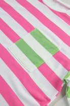 Candy Striped Pocket Tee-Tops-Krush Kandy, Women's Online Fashion Boutique Located in Phoenix, Arizona (Scottsdale Area)