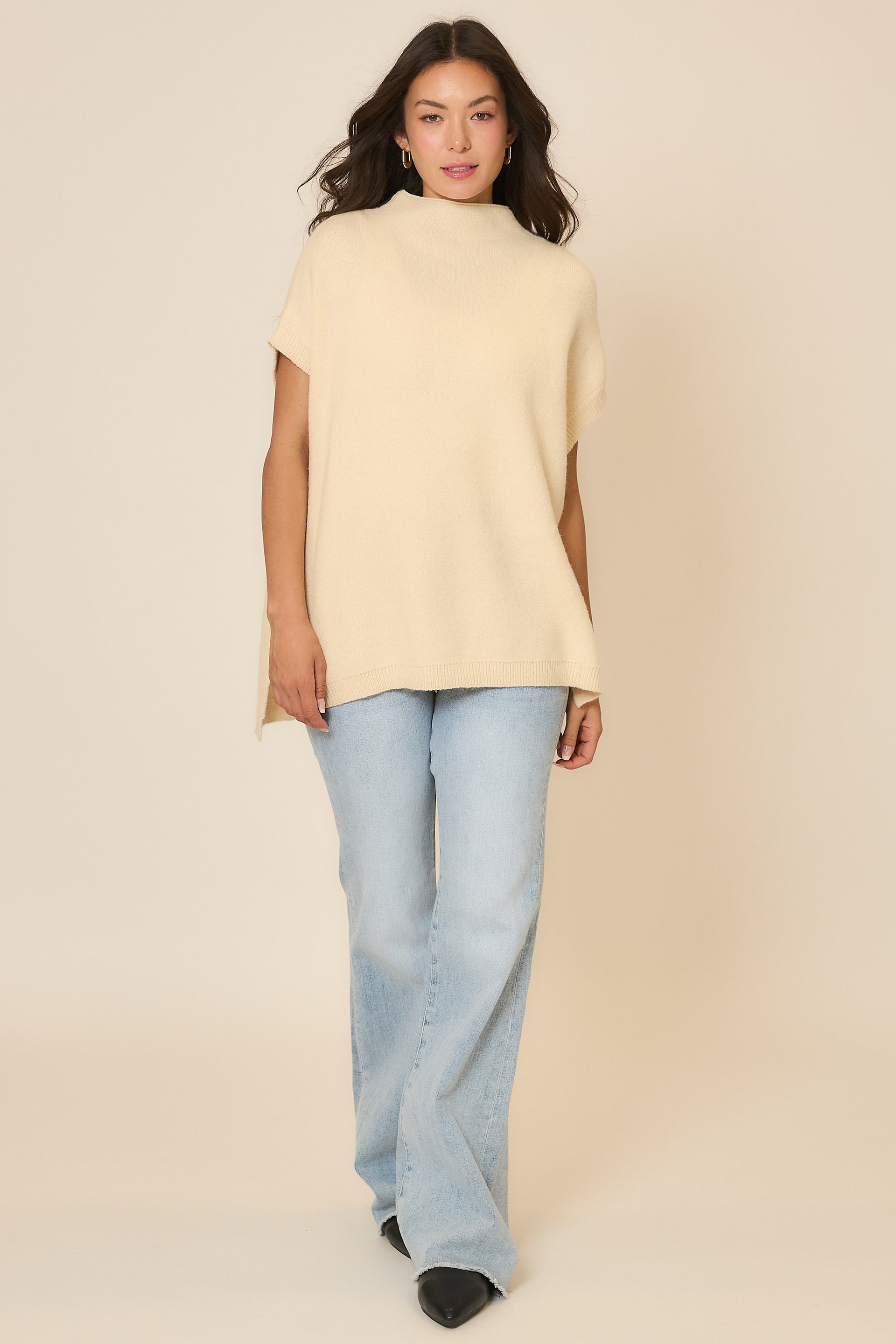 Sleeveless Knit Sweater Vest-Sweaters-Krush Kandy, Women's Online Fashion Boutique Located in Phoenix, Arizona (Scottsdale Area)