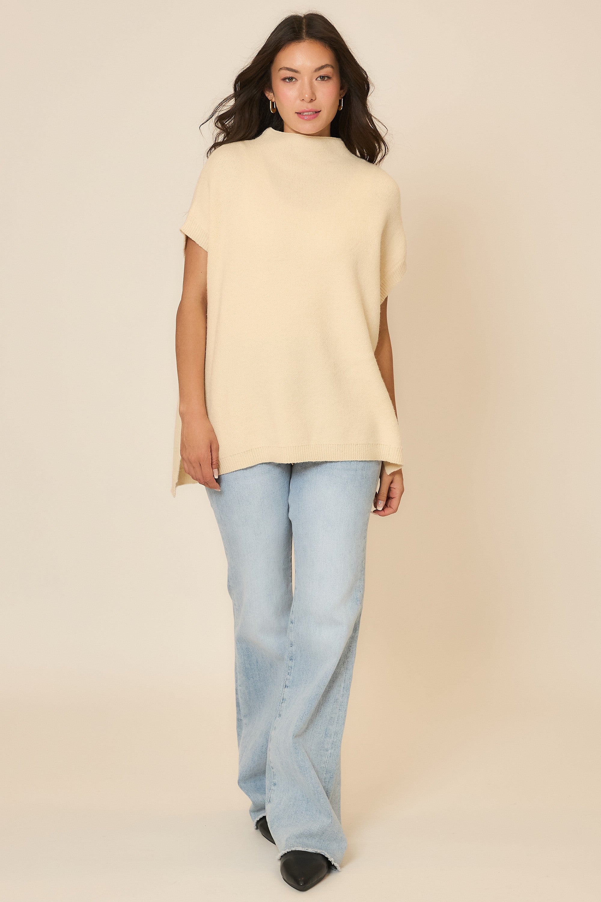 Sleeveless Knit Sweater Vest-Sweaters-Krush Kandy, Women's Online Fashion Boutique Located in Phoenix, Arizona (Scottsdale Area)