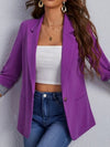 Lapel Collar Roll-Tab Sleeve Blazer-Krush Kandy, Women's Online Fashion Boutique Located in Phoenix, Arizona (Scottsdale Area)