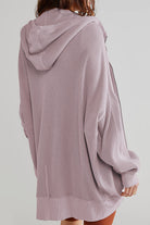 Zip-Up Long Sleeve Jacket-Jackets-Krush Kandy, Women's Online Fashion Boutique Located in Phoenix, Arizona (Scottsdale Area)