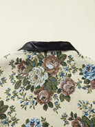 Floral Print Zip Up Contrast Collared Jacket-Jacket-Krush Kandy, Women's Online Fashion Boutique Located in Phoenix, Arizona (Scottsdale Area)