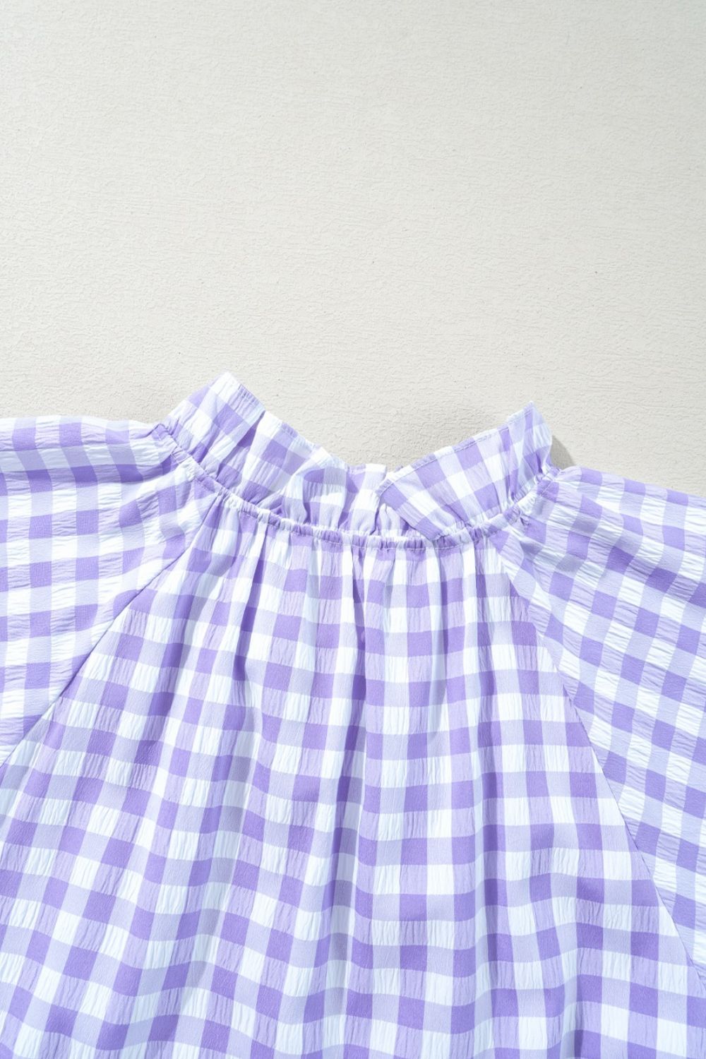 Gingham Ruffle Tiered Mini Dress-Dresses-Krush Kandy, Women's Online Fashion Boutique Located in Phoenix, Arizona (Scottsdale Area)