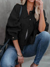 Button Up Long Sleeve Jacket-Jackets-Krush Kandy, Women's Online Fashion Boutique Located in Phoenix, Arizona (Scottsdale Area)