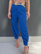 High Waist Cropped Pants-Krush Kandy, Women's Online Fashion Boutique Located in Phoenix, Arizona (Scottsdale Area)