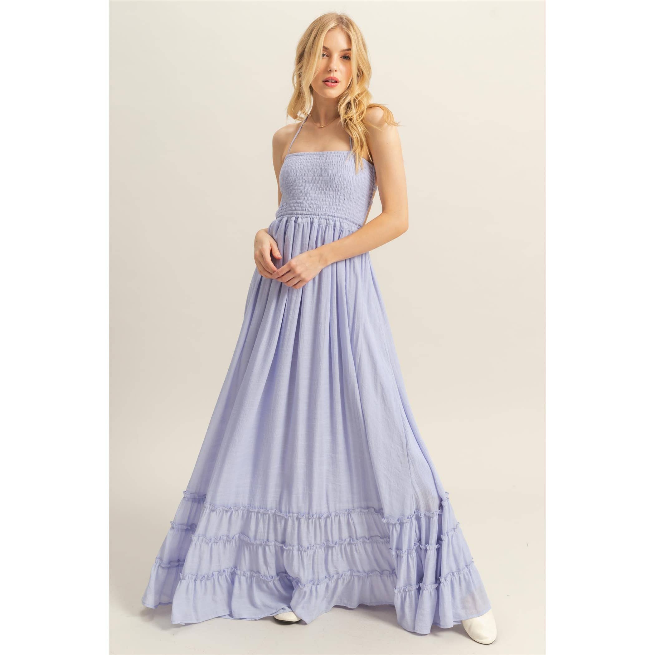 Twirl Away Tiered Maxi Dress-Dresses-Krush Kandy, Women's Online Fashion Boutique Located in Phoenix, Arizona (Scottsdale Area)