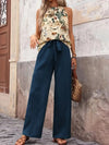 Printed Tank Top and Wide Leg Pants Set-Tops-Krush Kandy, Women's Online Fashion Boutique Located in Phoenix, Arizona (Scottsdale Area)