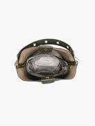 Farrah Suede Bucket Bag w/ Top Handle & Inner Bag-handbag-Krush Kandy, Women's Online Fashion Boutique Located in Phoenix, Arizona (Scottsdale Area)