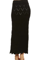 ADORA Scallop Trim Detail Knit Skirt-Skirts-Krush Kandy, Women's Online Fashion Boutique Located in Phoenix, Arizona (Scottsdale Area)