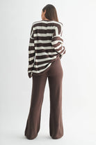 Soft Wave Stripe Set-2 Piece Outfit Sets-Krush Kandy, Women's Online Fashion Boutique Located in Phoenix, Arizona (Scottsdale Area)