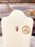 Thulite Slab Necklaces-Necklaces-Krush Kandy, Women's Online Fashion Boutique Located in Phoenix, Arizona (Scottsdale Area)