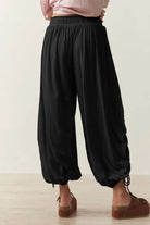 Drawstring Ruched Pants-Krush Kandy, Women's Online Fashion Boutique Located in Phoenix, Arizona (Scottsdale Area)