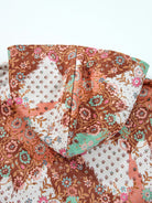 Floral Printed Sherpa Lined Hooded Jacket-Jacket-Krush Kandy, Women's Online Fashion Boutique Located in Phoenix, Arizona (Scottsdale Area)