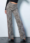 Leopard Wide Leg Jeans-Jeans-Krush Kandy, Women's Online Fashion Boutique Located in Phoenix, Arizona (Scottsdale Area)