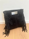 Sienna Fringe Suede Crossbody Bag