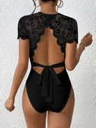 Lace Me Up Open-Back Bodysuit-Krush Kandy, Women's Online Fashion Boutique Located in Phoenix, Arizona (Scottsdale Area)