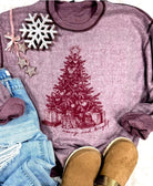 Inside Out Christmas Sweatshirts - NEW COLORS-Graphic Tees-Krush Kandy, Women's Online Fashion Boutique Located in Phoenix, Arizona (Scottsdale Area)