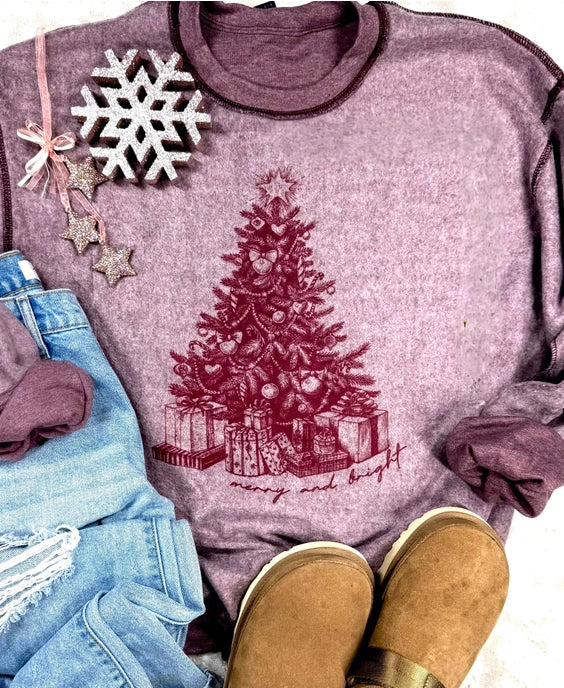 Inside Out Christmas Sweatshirts - NEW COLORS-Graphic Tees-Krush Kandy, Women's Online Fashion Boutique Located in Phoenix, Arizona (Scottsdale Area)