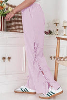 Side Tied Pants with Pockets-pants-Krush Kandy, Women's Online Fashion Boutique Located in Phoenix, Arizona (Scottsdale Area)