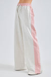 J.Her Washed Contrast Side Spring Lounge pants