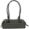 Terry Polka Dot Barrel Shoulder Bag-Purses & Bags-Krush Kandy, Women's Online Fashion Boutique Located in Phoenix, Arizona (Scottsdale Area)