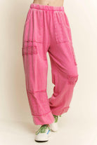 MineralWash Eyelet detailed Boho Joggers-Krush Kandy, Women's Online Fashion Boutique Located in Phoenix, Arizona (Scottsdale Area)