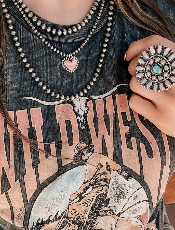 MADE TO ORDER 4MM Solid Desert Pearl Ball Sterling Silver Necklaces-Pendant Necklaces-Krush Kandy, Women's Online Fashion Boutique Located in Phoenix, Arizona (Scottsdale Area)