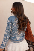 Boho Vacay Embroidered Button Blouse-Blouses-Krush Kandy, Women's Online Fashion Boutique Located in Phoenix, Arizona (Scottsdale Area)