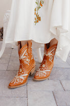 Corral Embroidered Cowgirl Boots-Boots-Krush Kandy, Women's Online Fashion Boutique Located in Phoenix, Arizona (Scottsdale Area)