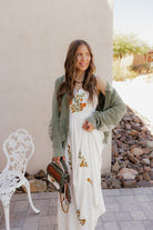 Floral Embroidered Maxi Dress-Dresses-Krush Kandy, Women's Online Fashion Boutique Located in Phoenix, Arizona (Scottsdale Area)