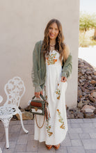 Floral Embroidered Maxi Dress-Dresses-Krush Kandy, Women's Online Fashion Boutique Located in Phoenix, Arizona (Scottsdale Area)