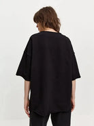 Round Neck Half Sleeve T-Shirt-Krush Kandy, Women's Online Fashion Boutique Located in Phoenix, Arizona (Scottsdale Area)