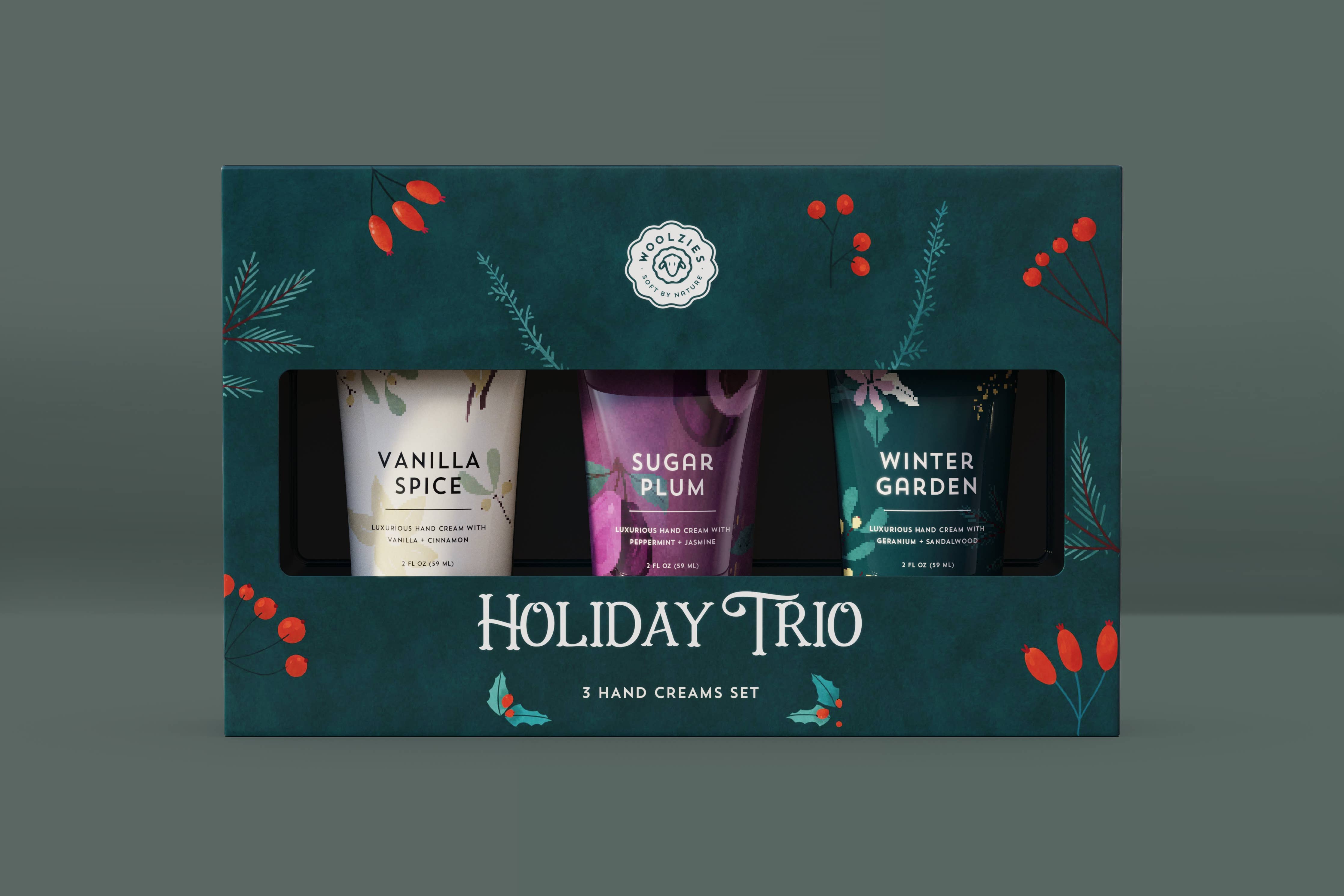 Holiday Trio Hand Cream Set-Accessories-Krush Kandy, Women's Online Fashion Boutique Located in Phoenix, Arizona (Scottsdale Area)
