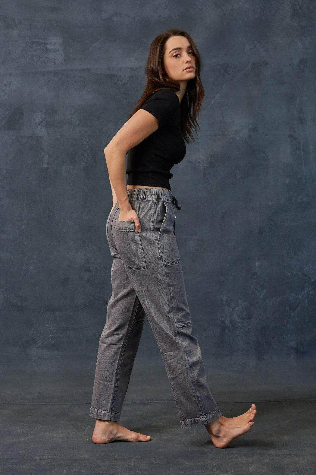 MICA SUPER HIGH RISE JOGGER PANTS-Joggers-Krush Kandy, Women's Online Fashion Boutique Located in Phoenix, Arizona (Scottsdale Area)