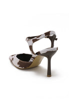 Pointed-Toe Stiletto Heel with Ankle Strap-Shoes-Krush Kandy, Women's Online Fashion Boutique Located in Phoenix, Arizona (Scottsdale Area)