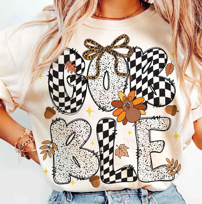 Gobble Graphic Tee-Graphic Tees-Krush Kandy, Women's Online Fashion Boutique Located in Phoenix, Arizona (Scottsdale Area)