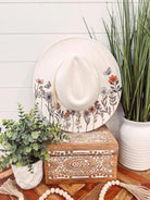 Floral Print Hat-Hats-Krush Kandy, Women's Online Fashion Boutique Located in Phoenix, Arizona (Scottsdale Area)