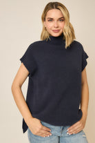 Sleeveless Knit Sweater Vest-Sweaters-Krush Kandy, Women's Online Fashion Boutique Located in Phoenix, Arizona (Scottsdale Area)