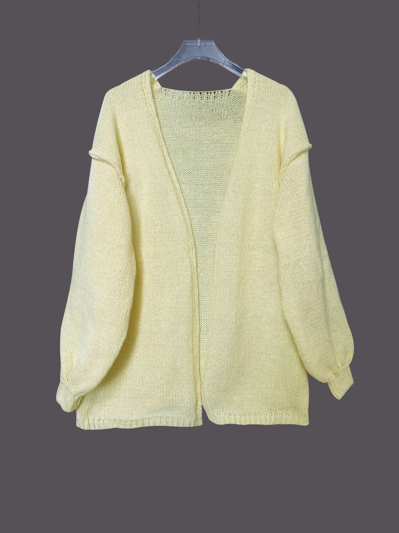Open Front Long Sleeve Cardigan-tops-Krush Kandy, Women's Online Fashion Boutique Located in Phoenix, Arizona (Scottsdale Area)