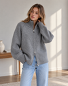 Elowen Zip Knit Cardigan