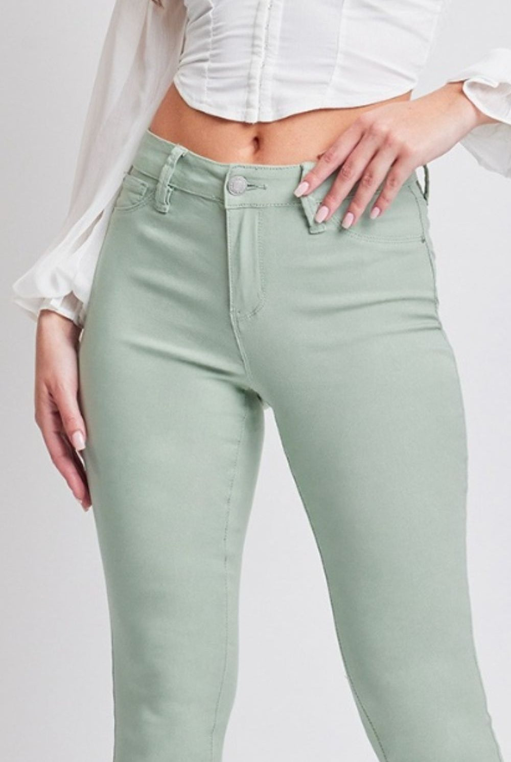 YMI Jeanswear Hyperstretch Mid-Rise Skinny Jeans-Krush Kandy, Women's Online Fashion Boutique Located in Phoenix, Arizona (Scottsdale Area)