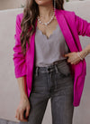 After Hours Long Sleeve Blazer-Blazers-Krush Kandy, Women's Online Fashion Boutique Located in Phoenix, Arizona (Scottsdale Area)