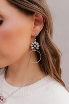 Kristyn's Blossom Hoop Earrings | MADE TO ORDER-Hoop Earrings-Krush Kandy, Women's Online Fashion Boutique Located in Phoenix, Arizona (Scottsdale Area)