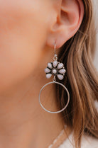 Kristyn's Blossom Hoop Earrings | MADE TO ORDER-Hoop Earrings-Krush Kandy, Women's Online Fashion Boutique Located in Phoenix, Arizona (Scottsdale Area)