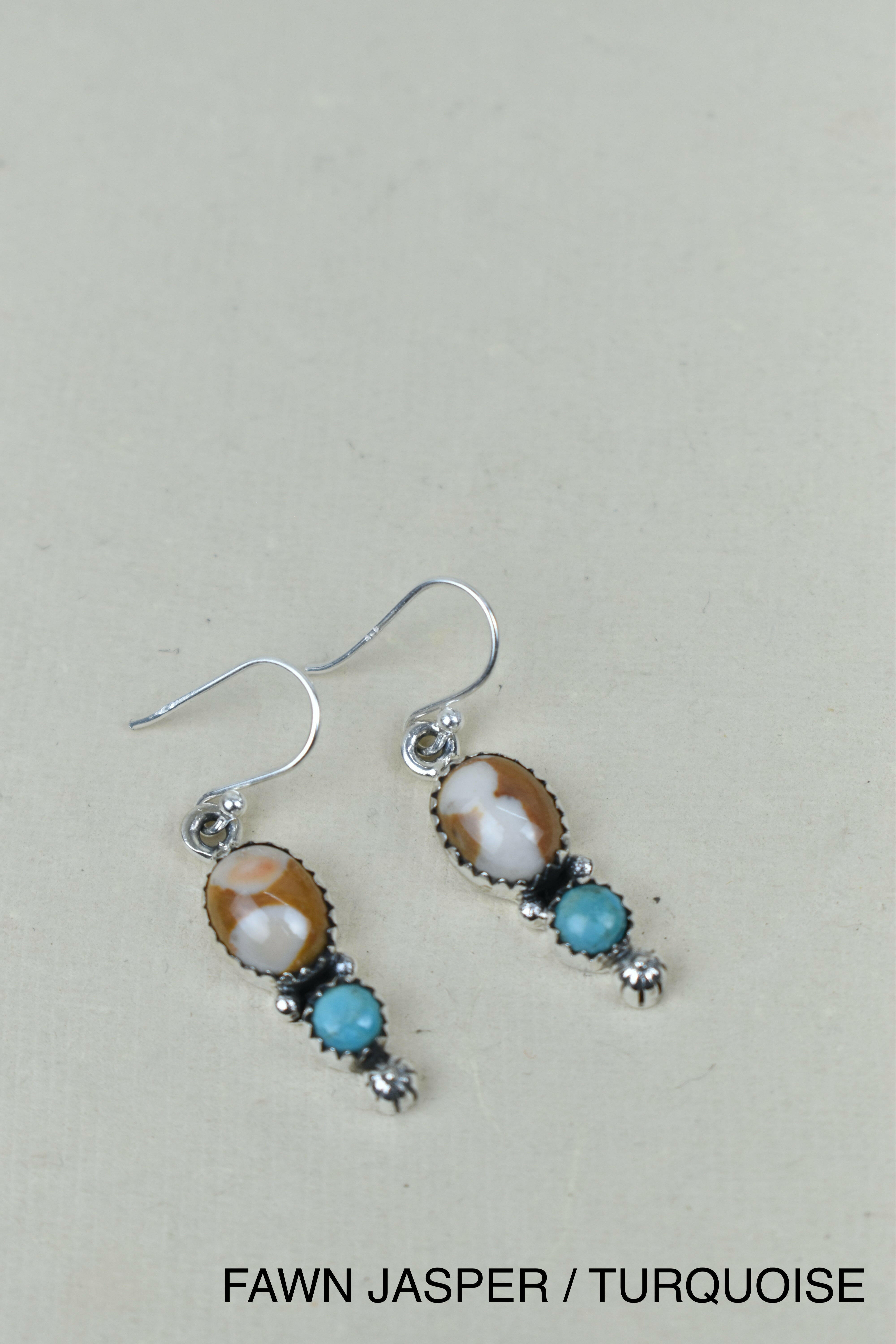 Anti Up Sterling Silver Earrings-Drop Earrings-Krush Kandy, Women's Online Fashion Boutique Located in Phoenix, Arizona (Scottsdale Area)